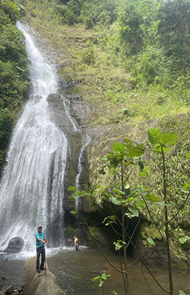 Botos Waterfall Poás Costa Rica