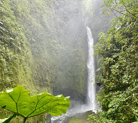 San Fernando Waterfall Poás Costa Rica